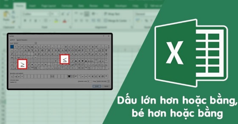 Hướng dẫn cách gõ dấu nhỏ hơn hoặc bằng trên máy tính đơn giản